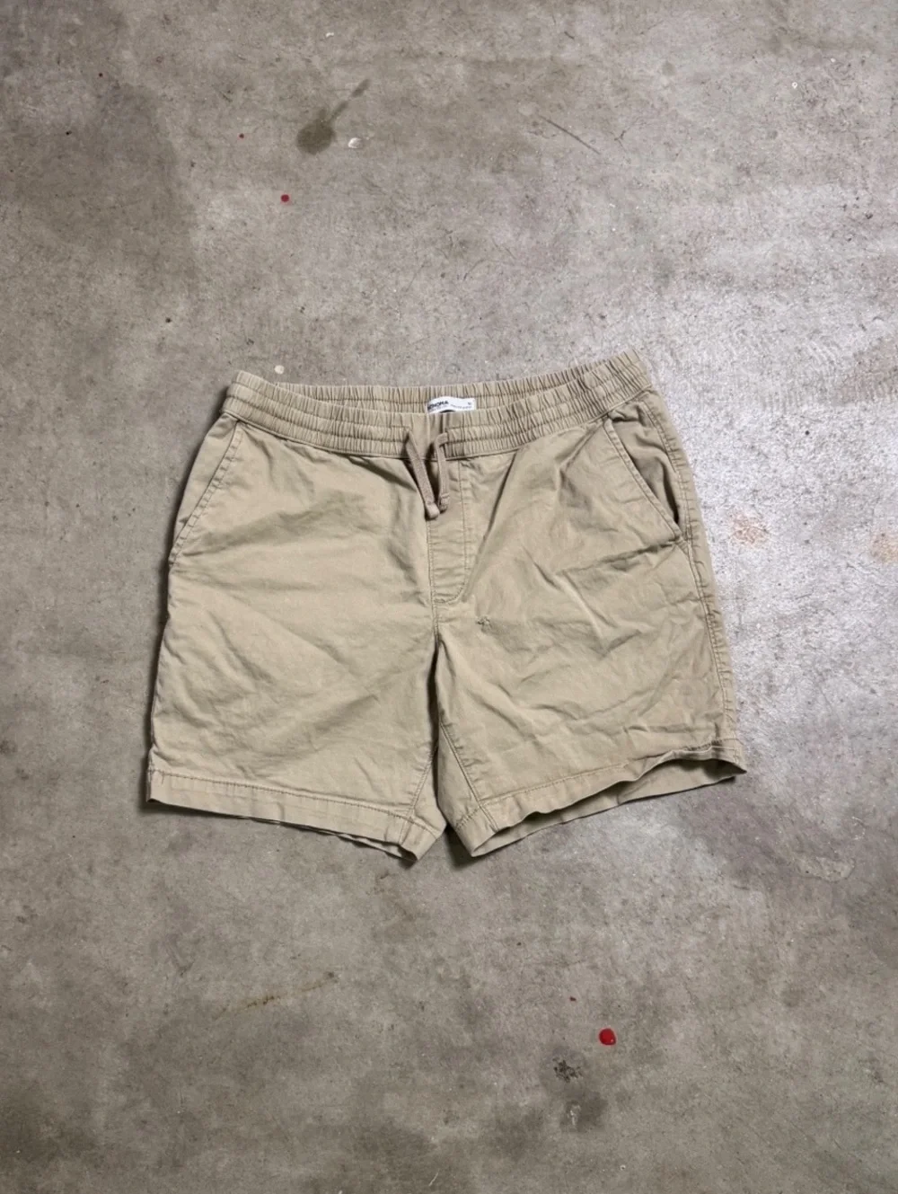 Sonoma Goods For Life Tan Chino Pull On Shorts Size M